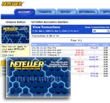 Neteller account and ATM card