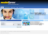 eWalletXpress website