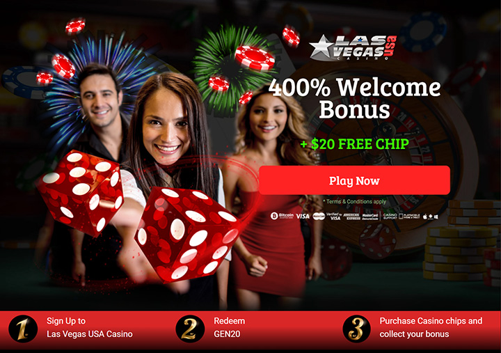 Las Vegas USA’s offer page