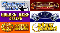 The five online casinos from the Casino Action Group now feature Instant Player Payments!