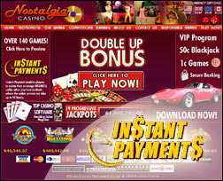Try your luck at Nostalgia Casino!